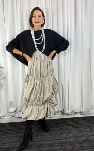 melanie dress in mocha