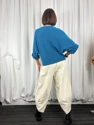 Zodiac knitwear in teal