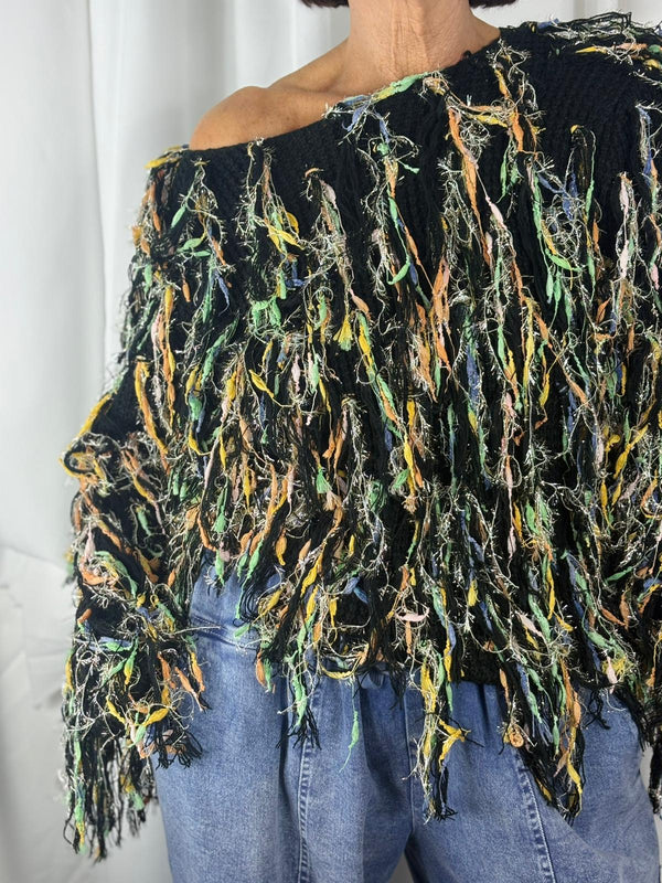 Liza knitwear in black and multi