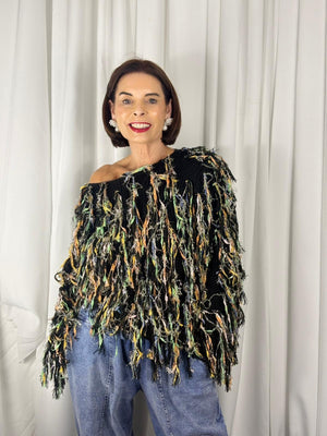 Liza knitwear in black and multi