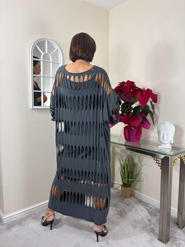 Holy Moly dress in Grey