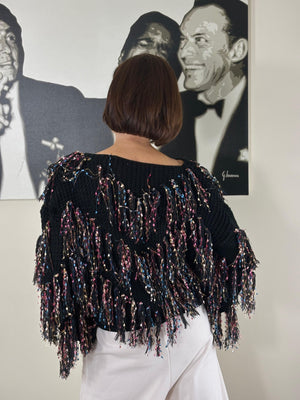 Luna knitwear in black and multi