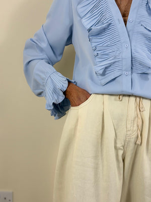 Sylvia shirt in baby blue