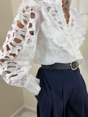 Sophia Shirt in white