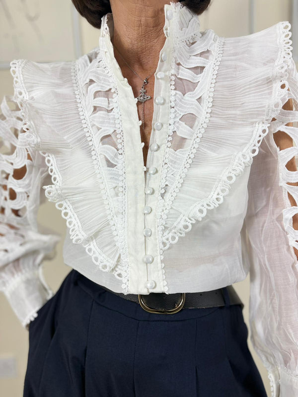 Sophia Shirt in white