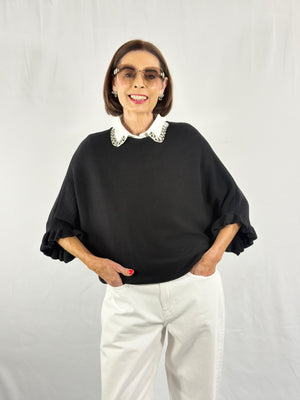 Zodiac knitwear in black