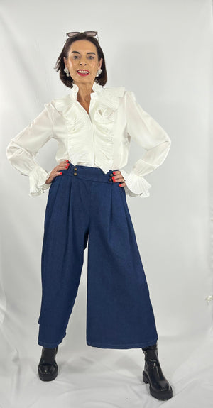 Monica denim jeans in dark wash