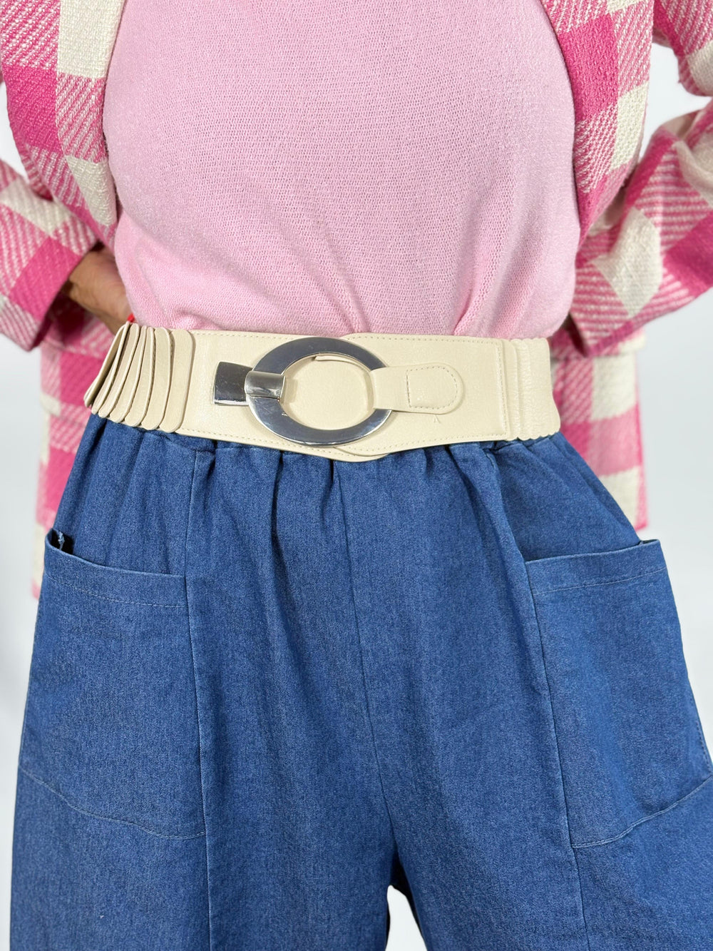 Monica belt in beige