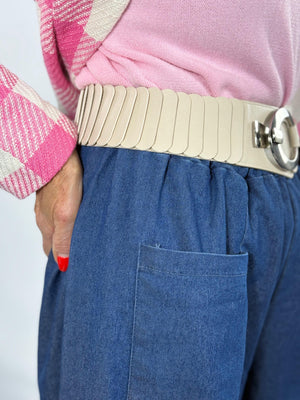 Monica belt in beige