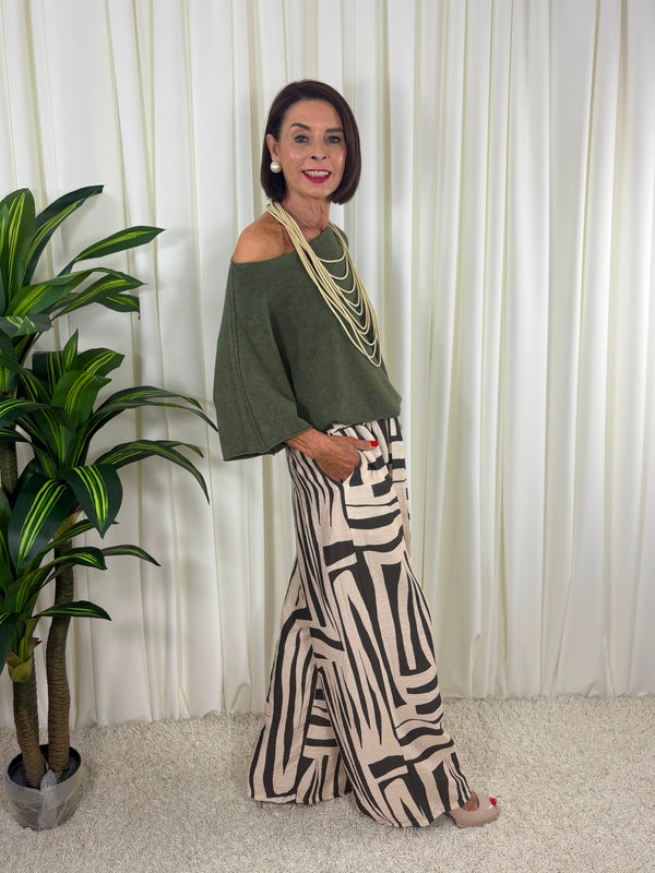 Saliyan knitwear in Sage Green
