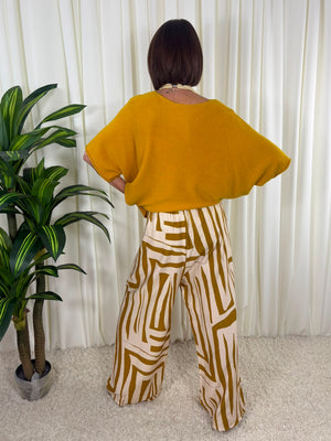 Saliyan knitwear in Mustard