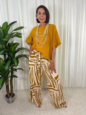 Saliyan knitwear in Mustard