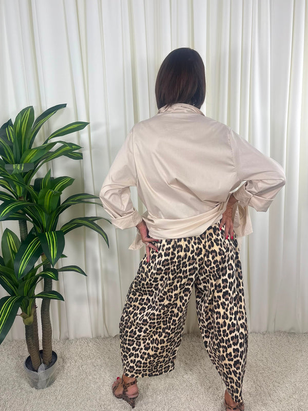 Pablo Trouser in Leopard Print
