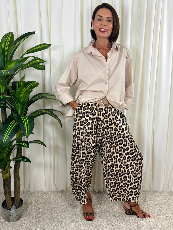 Pablo Trouser in Leopard Print