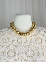 Gold Ball Necklace in Jewellery