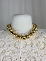 Gold Ball Necklace in Jewellery