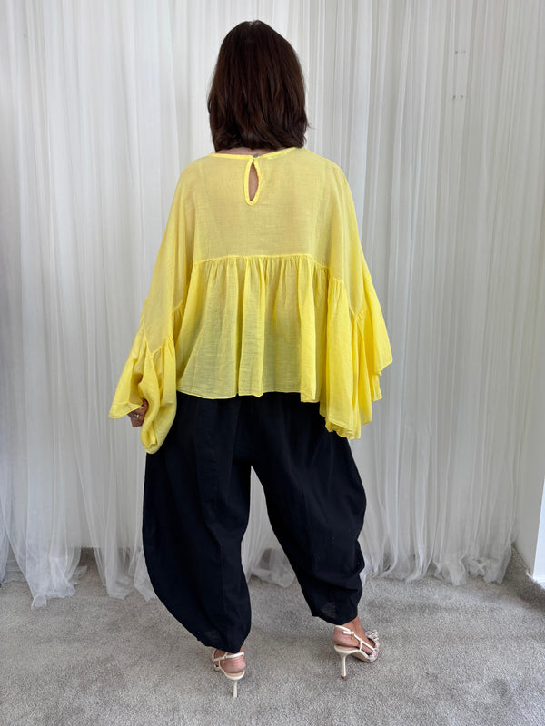 Paulo Top in Yellow Sorbet
