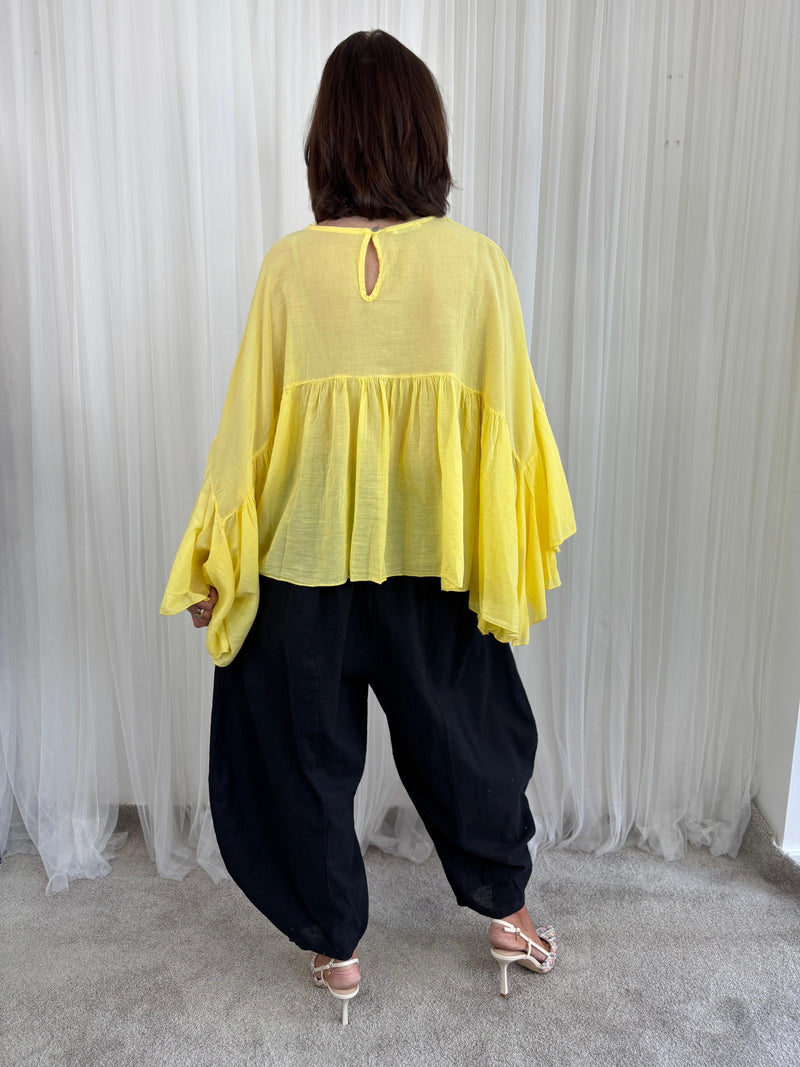 Paulo Top in Yellow Sorbet