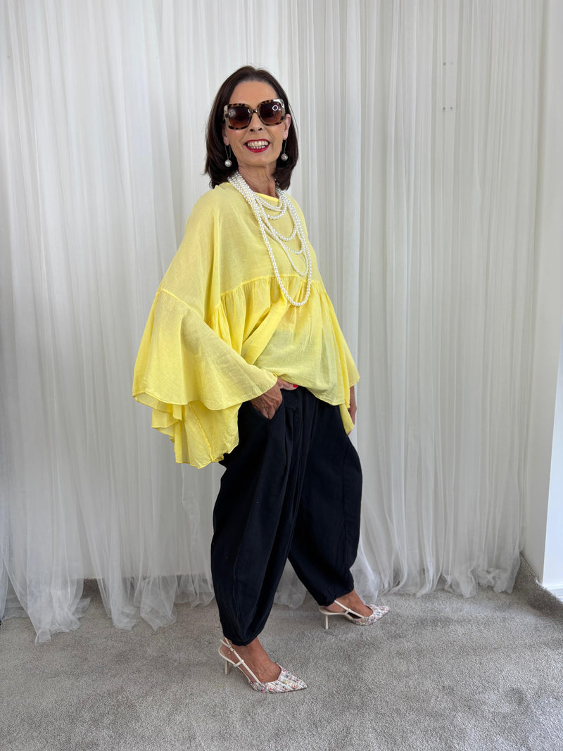 Paulo Top in Yellow Sorbet