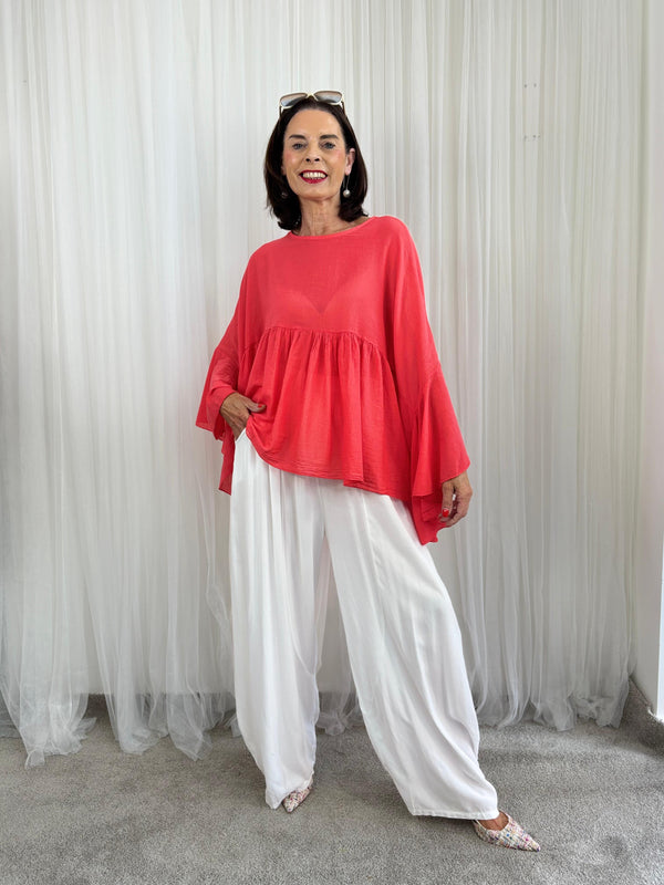 Paulo Top in Coral