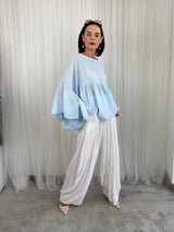 Paulo top in baby blue