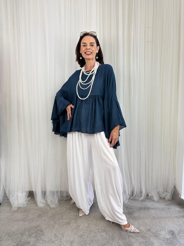 Paulo Top in Navy