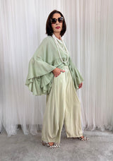 Paulo Top in Sage Green