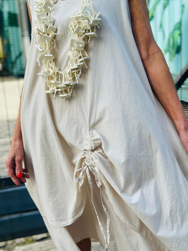 Olivia Dress in stone