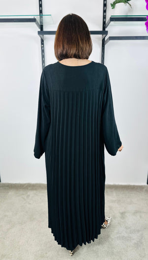 Federica full sleeves co-ord suit in black