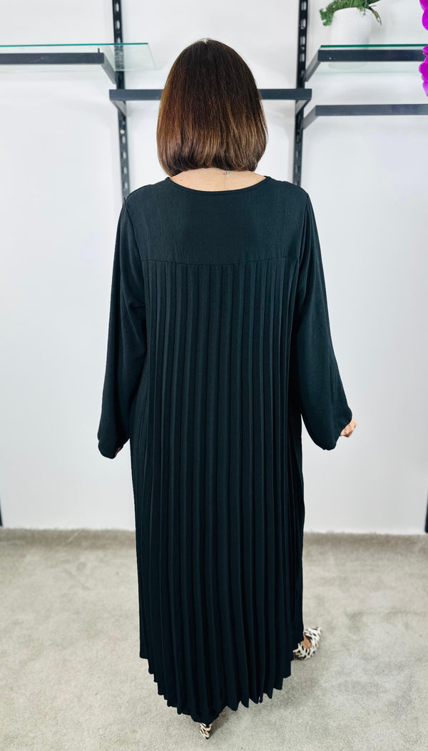 Federica full sleeves co-ord suit in black