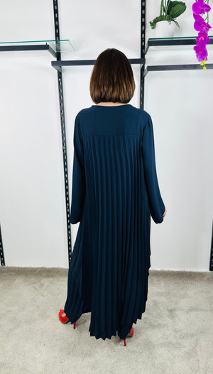 Federica full sleeves co-ord suit in navy