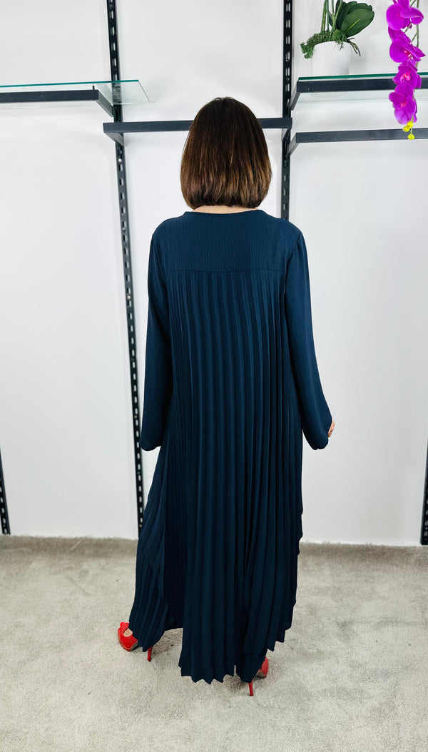 Federica full sleeves co-ord suit in navy