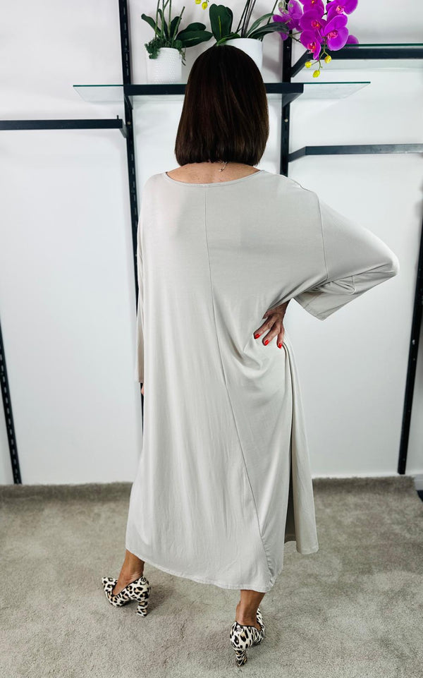 Sway Dress in Stone