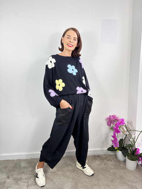 Matrix knitwear in Black