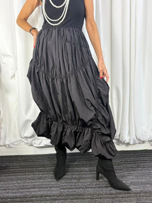 melanie dress in black