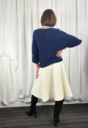 Zodiac knitwear in navy