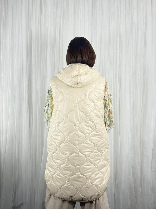 Judith gilet in beige