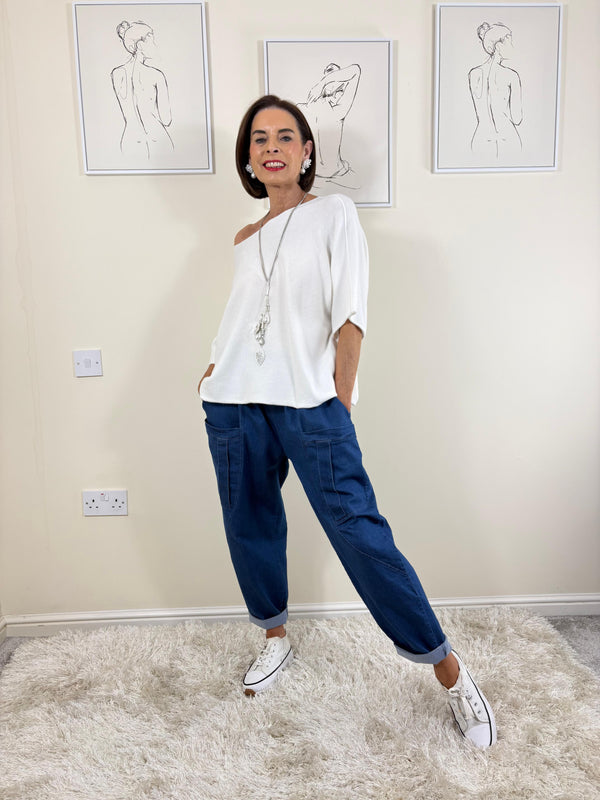 Saliyan knitwear in ecru