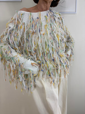 Liza knitwear in  beige and multi