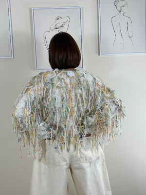 Liza knitwear in  beige and multi