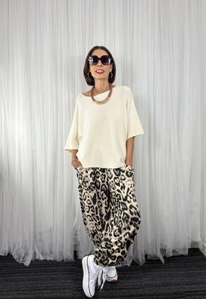 Saliyan knitwear in ecru