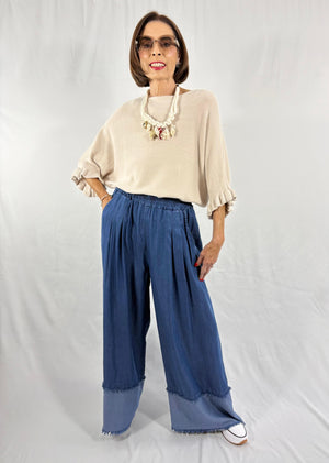 Zodiac knitwear in beige