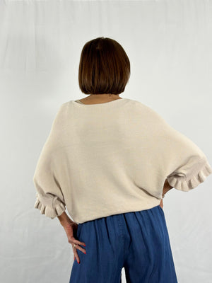 Zodiac knitwear in beige