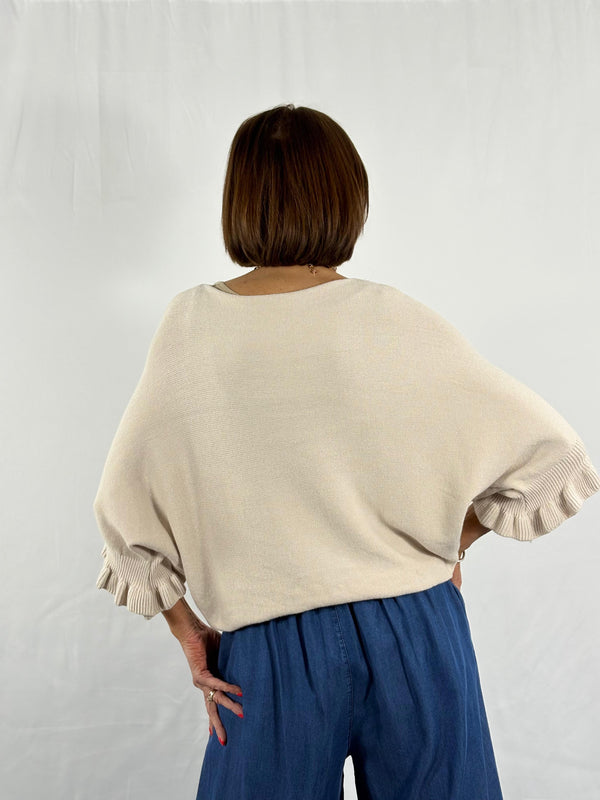 Zodiac knitwear in beige
