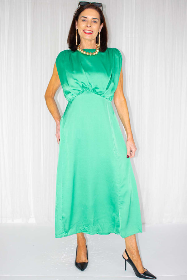 Elegant Eleanor  Dress in Green