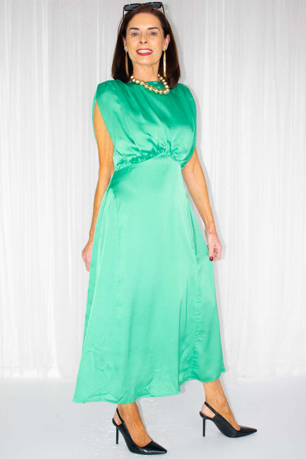 Elegant Eleanor  Dress in Green