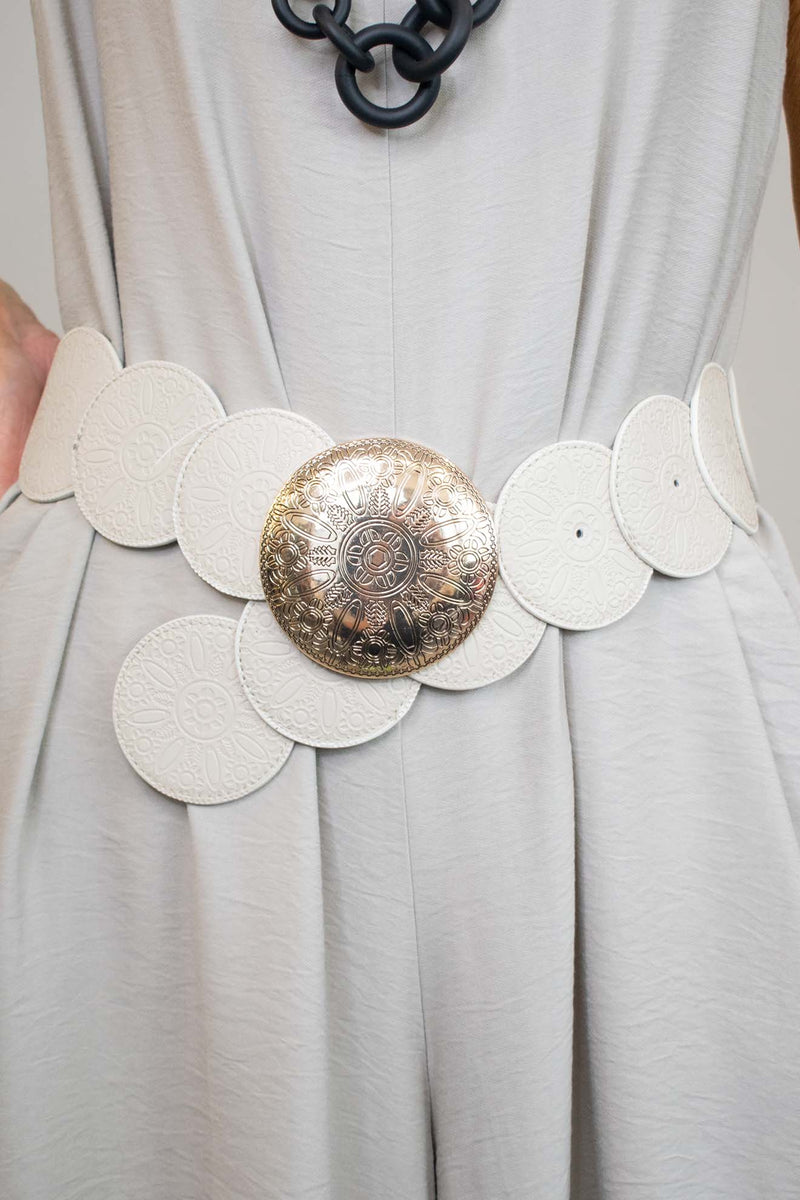 Boho Belt in warm beige