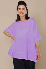 Bloomfield top in Lilac