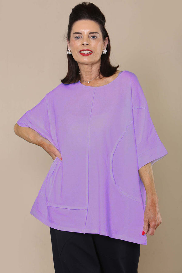 Bloomfield top in Lilac