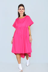 Philly Dress in Cerise Pink